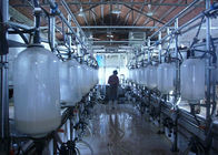 Khu chuồng gia súc có công suất hiệu quả cao với ly sữa thủy tinh