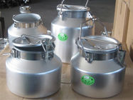 Transport Drum Aluminum Painted Milk Can , Wine Storage Can