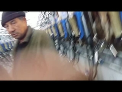 Cửa hàng sữa Herringbone với máy đo sữa Waikato